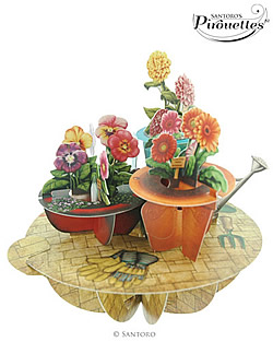 Flowers & Flowerpots Card Flowers & Flowerpots Card