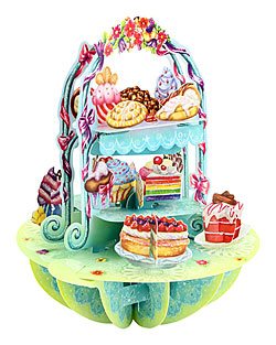 Cake Display Card Cake Display Card