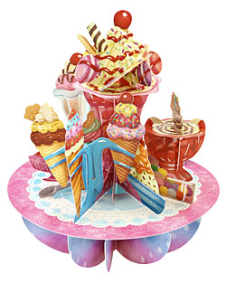 Ice Cream Sundaes Card Ice Cream Sundaes Card