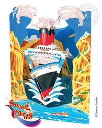 Cruise Ship Card - D Cruise Ship Card - D