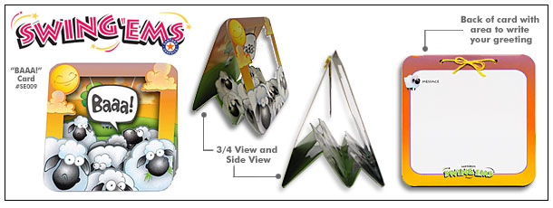 Swing 'Ems Cards by Santoro Graphics