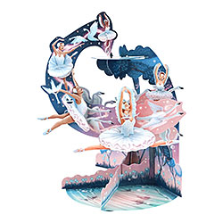 Swan Lake Card