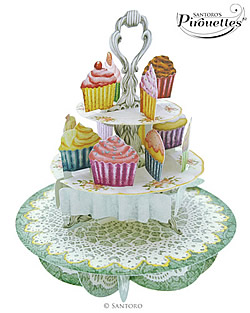 Cupcake Tea Time Card