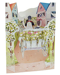 Wedding Carriage Card