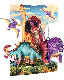 Land Of The Dinosaurs Card