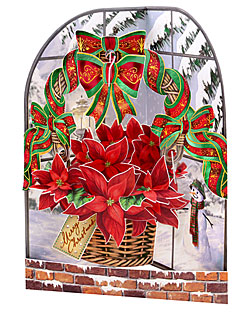 Poinsettia Card