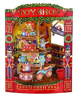 Christmas Toy Shop Card