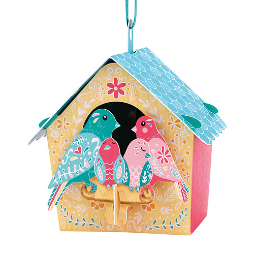 Bird House Card (Family) - Click Image to Close
