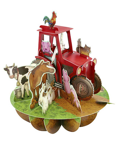 Farm Animals Card - Click Image to Close