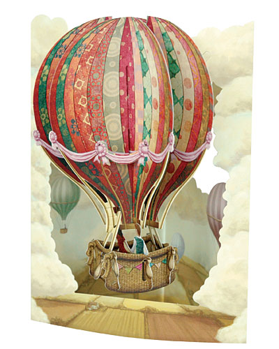 Hot Air Balloon Card - Click Image to Close