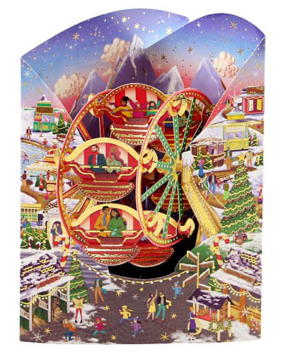 Christmas Market Card - Click Image to Close
