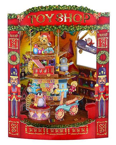 Christmas Toy Shop Card - Click Image to Close