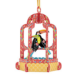 Birdcage Card (Toucan)