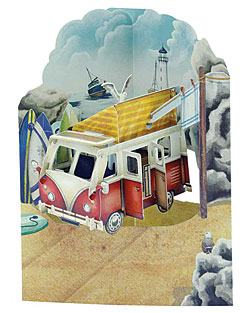 Camping Van Card